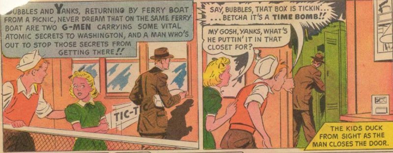 Illustration for article titled 10 Strangest Advertising Superheroes of the 1940s